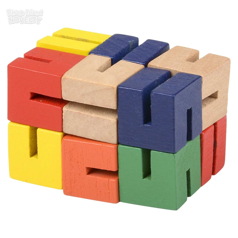 The Toy Network-6" Wooden Twist Cube--Legacy Toys